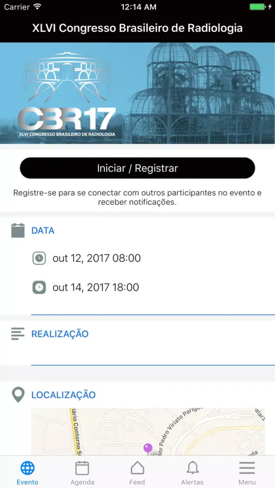 Capturas de pantalla de Congresso CBR