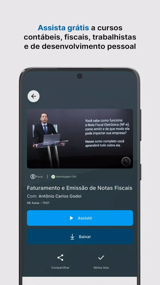 Screenshot di CEFIS: Cursos Profissionais