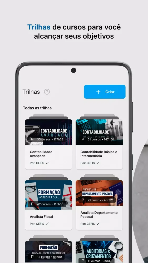 Screenshot di CEFIS: Cursos Profissionais