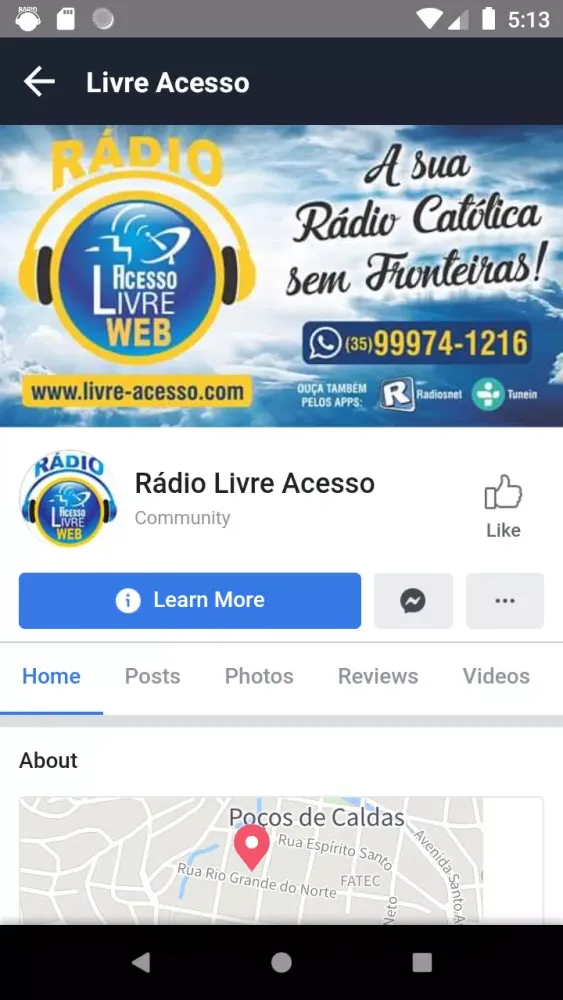 Rádio Católica Livre Acesso Screenshots