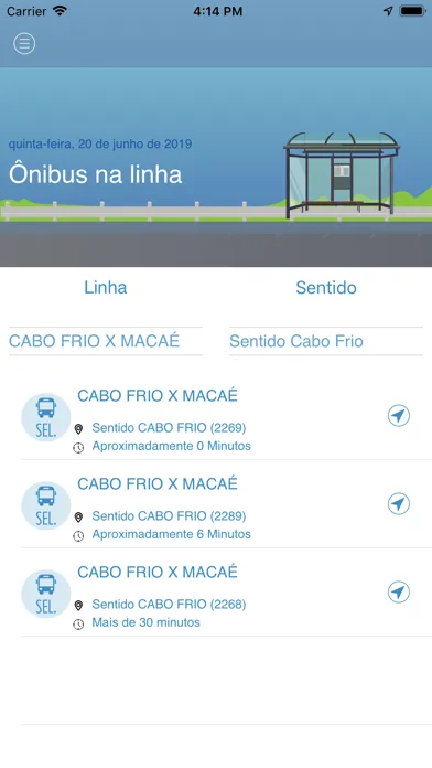 Cadê Meu Ônibus Screenshots