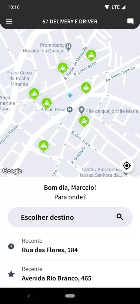 Screenshot di 67 Delivery e Driver