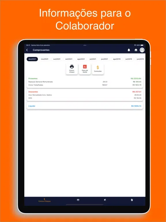 Portal do Colaborador CGI iPad  স্ক্রিনশট