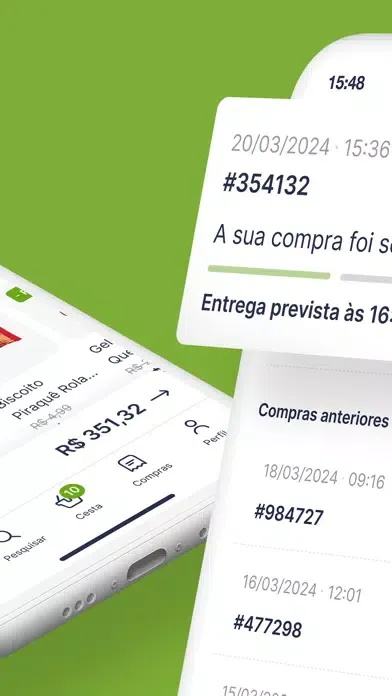 Zrzuty ekranu Chegou Mercado