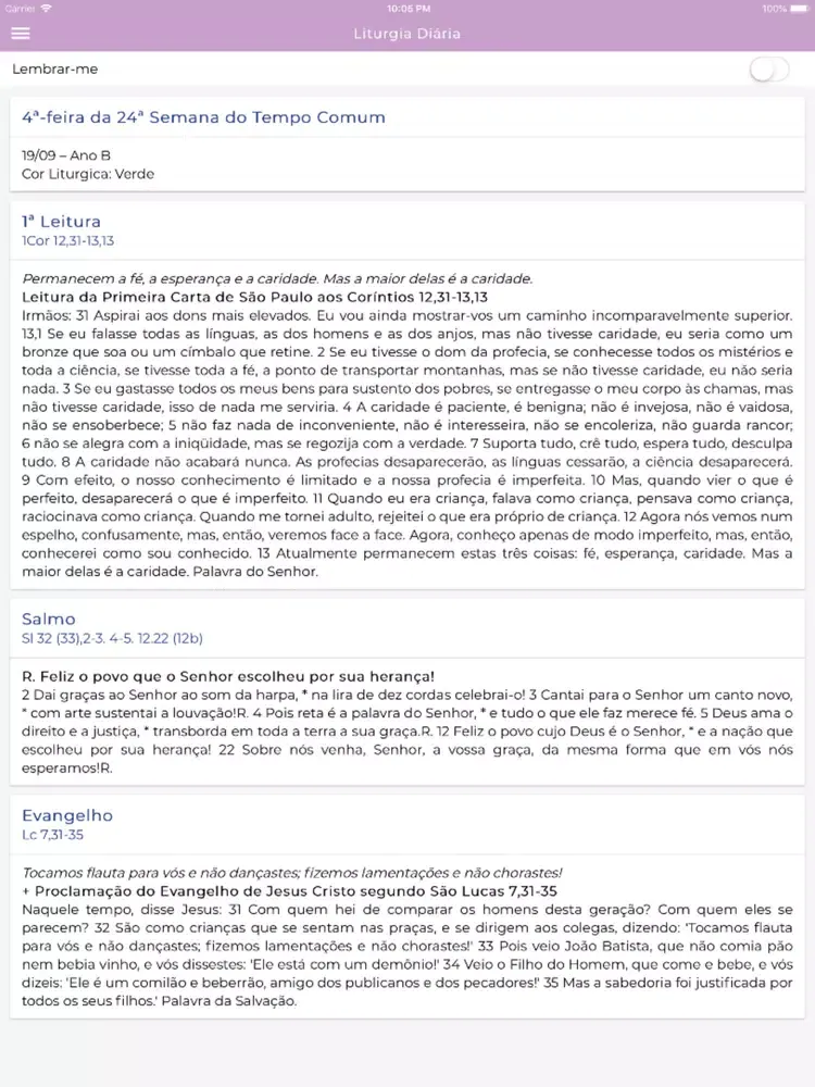 Capturas de pantalla de Paróquia de Santana iPad 
