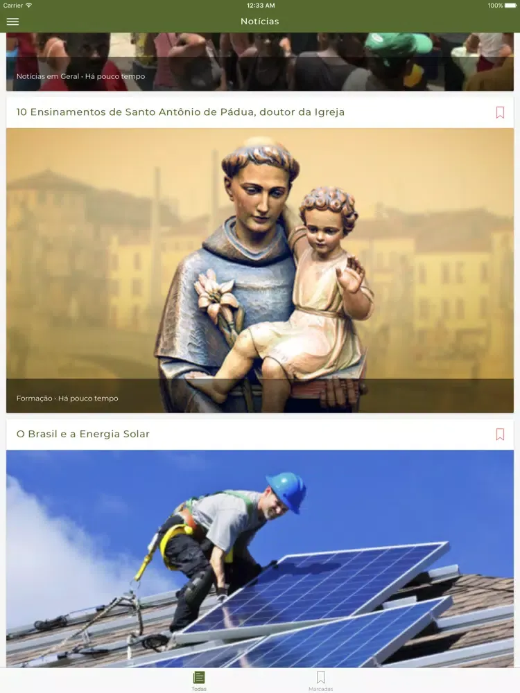 Paróquia São Geraldo Magela iPad 应用截图