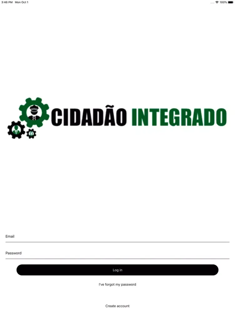 Captures d'écran de Cidadão Integrado iPad 