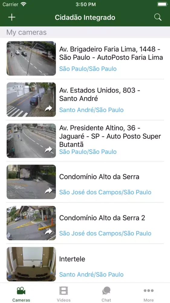 Captures d'écran de Cidadão Integrado