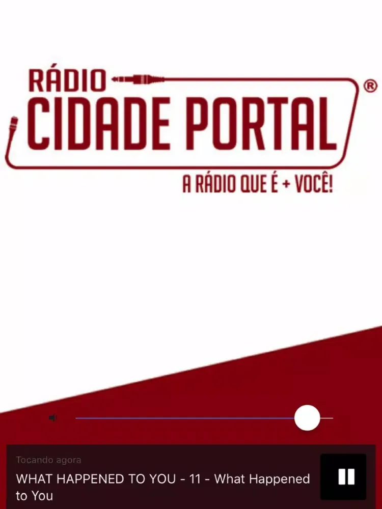 Rádio Cidade Portal iPad  스크린샷