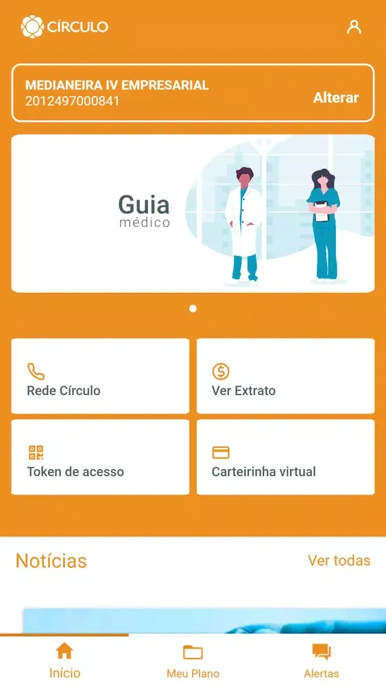 Capturas de pantalla de Círculo Saúde Novo
