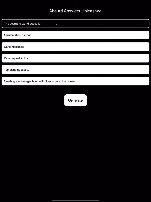 Cards Versus Humanity iPad  Screenshots