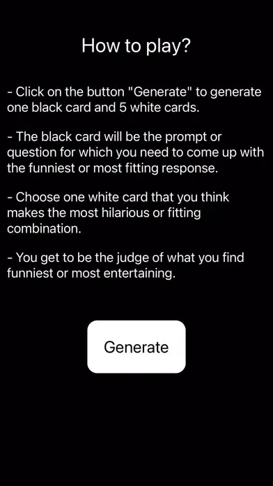 Cards Versus Humanity Screenshots