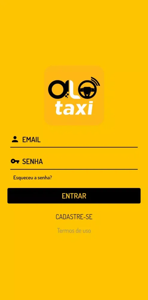 Ảnh chụp màn hình của Alô Táxi passageiro