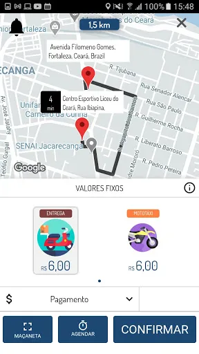 Moto Fabrica704 - Cliente Screenshots