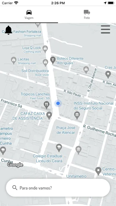 Capturas de pantalla de Flash Mobilidade Passageiro