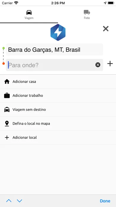 Capturas de pantalla de Flash Mobilidade Passageiro