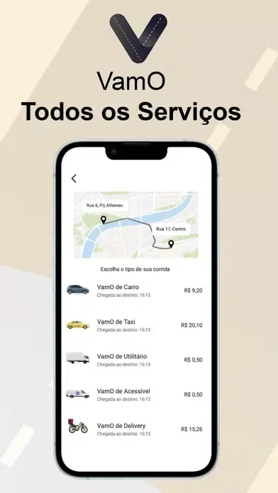 Vamo - Passageiro سکرین شاٹس
