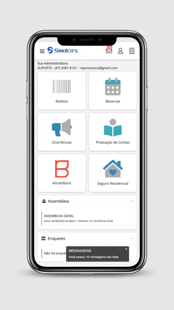 Síndico's Administradora Screenshots