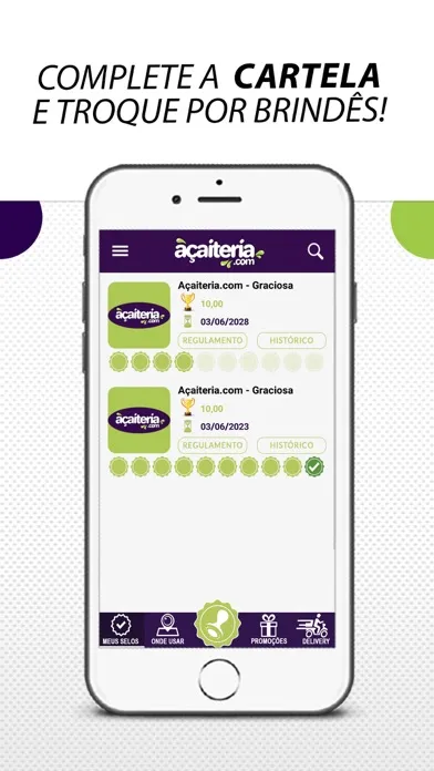 Açaiteria.com سکرین شاٹس