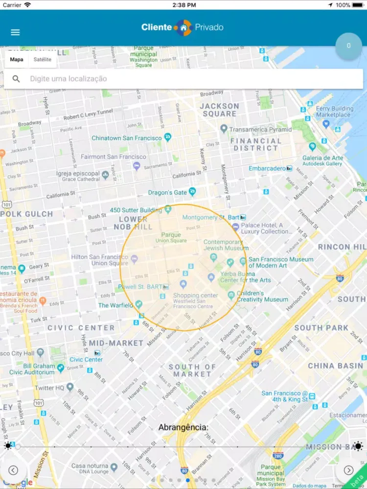 ClientePrivado Imóveis iPad 应用截图