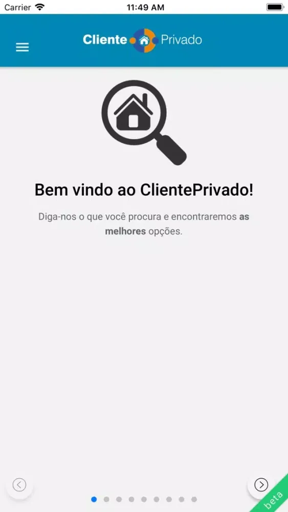 ClientePrivado Imóveis应用截图