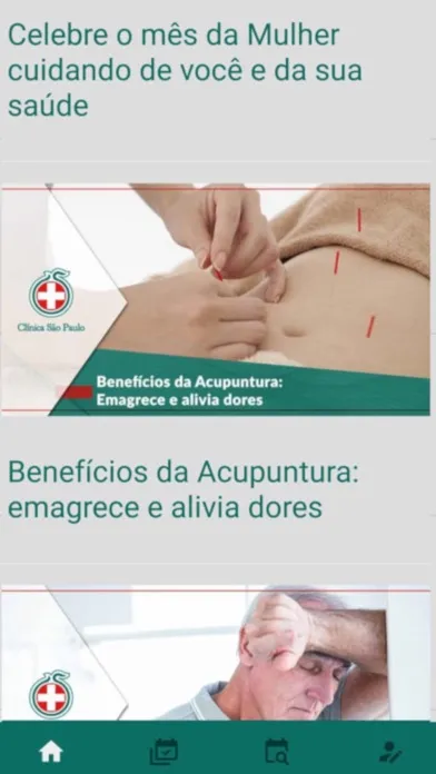 Zrzuty ekranu Clínica São Paulo