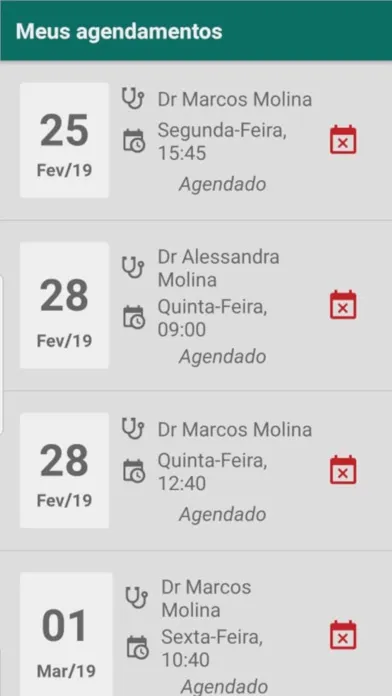 Zrzuty ekranu Clínica São Paulo