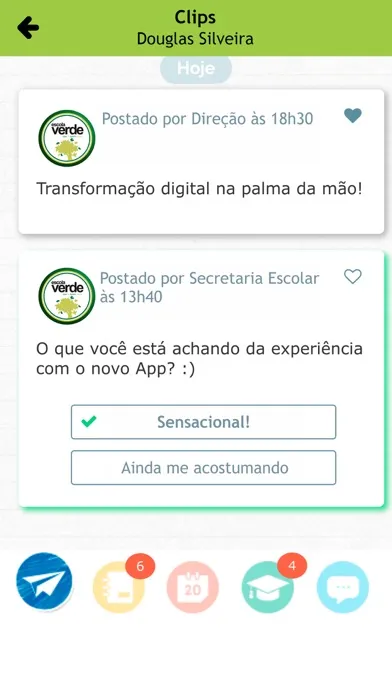 Zrzuty ekranu Escola Verde