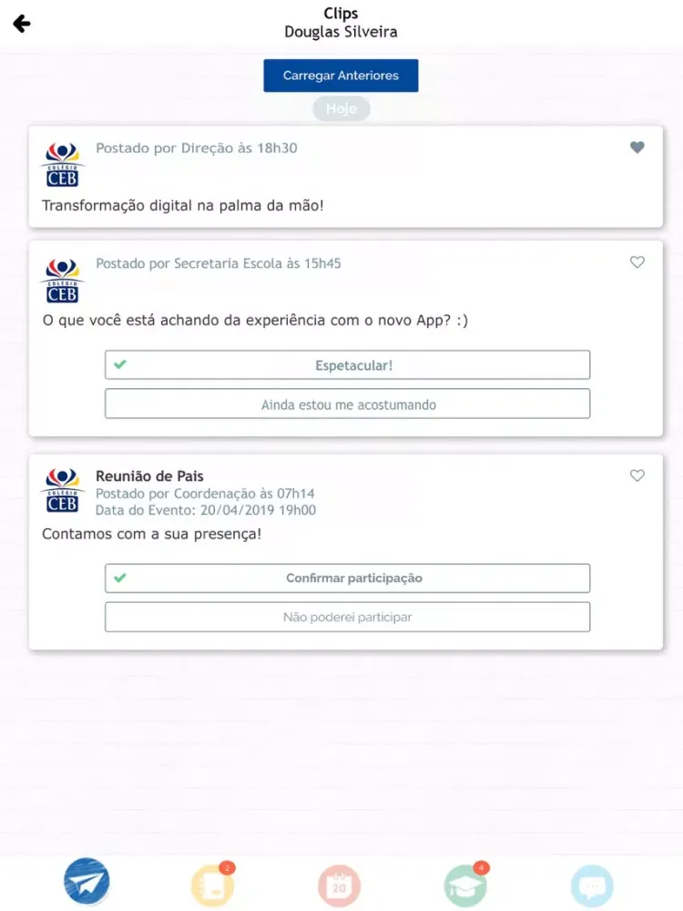Agenda Digital CEB iPad 应用截图