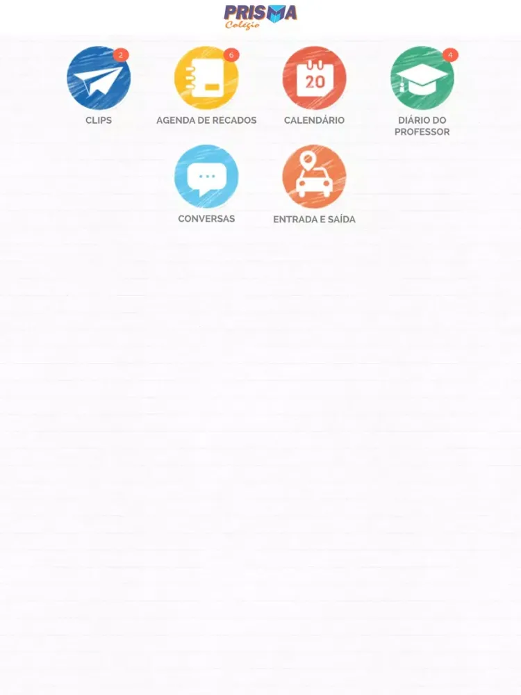 Zrzuty ekranu Colégio Prisma iPad 