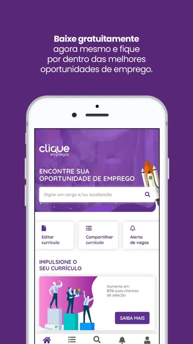 Clique Empregos Brasil スクリーンショット