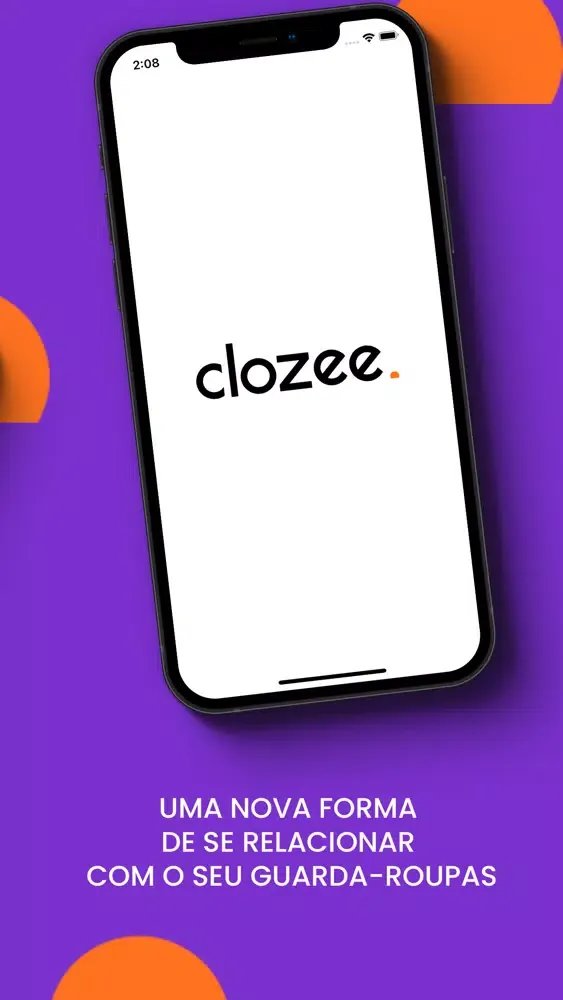 Ảnh chụp màn hình của Clozee: comprar e vender roupa