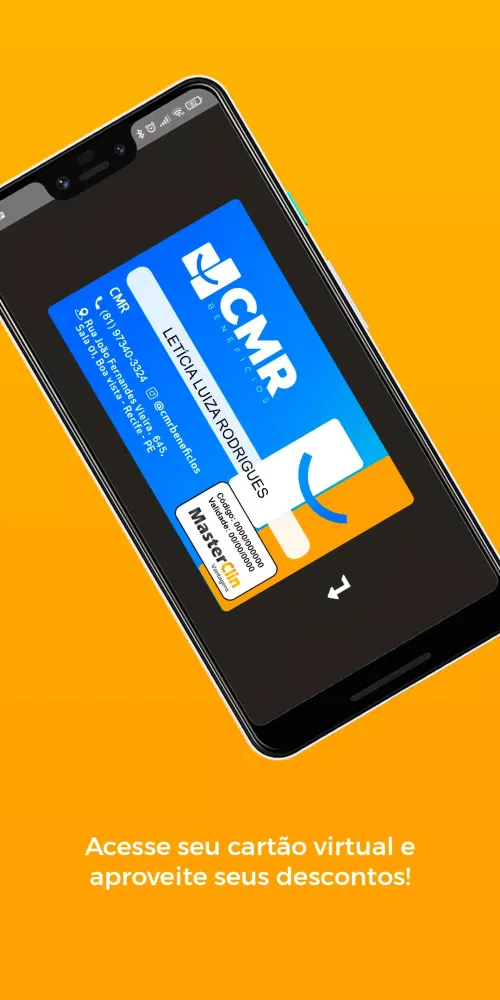 Capturas de pantalla de CMR BENEFÍCIOS