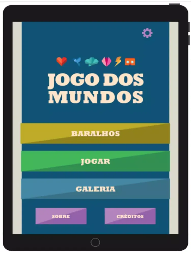 Capturas de tela do Jogo dos Mundos iPad 