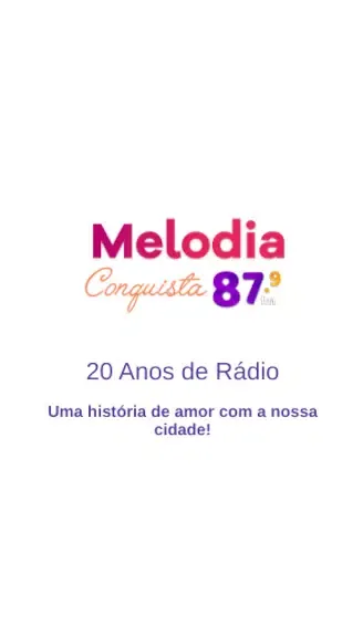 Rádio Melodia Conquista - 87,9 Screenshots