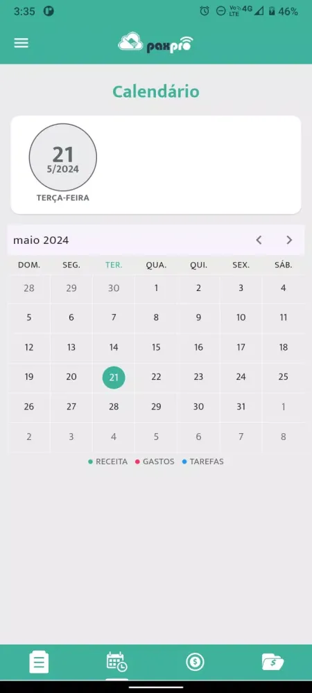 Screenshot di Paxpro