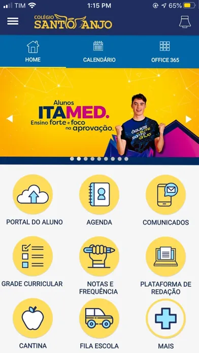 Santo Anjo - App do Aluno سکرین شاٹس
