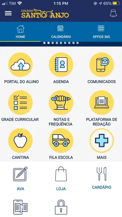 Santo Anjo - App do Aluno سکرین شاٹس