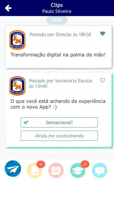 Скриншоты Colégio São Mateus Catanduva