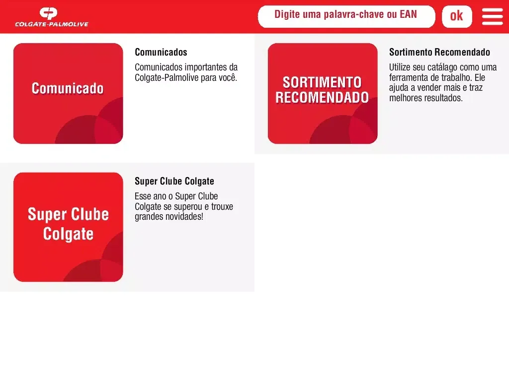 Capturas de pantalla de Colgate Catalog iPad 