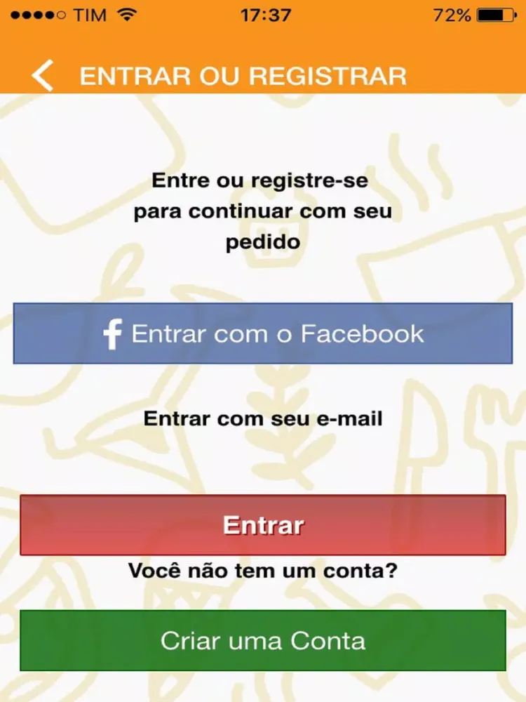 Comida Web iPad 应用截图