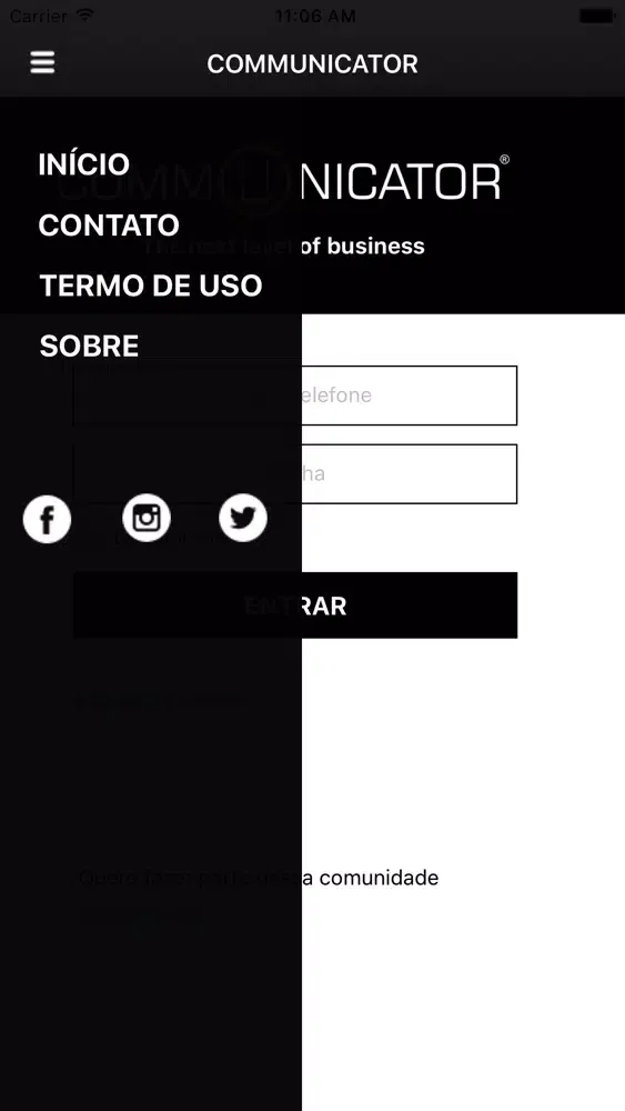 Capturas de pantalla de Communicator Mobile Business