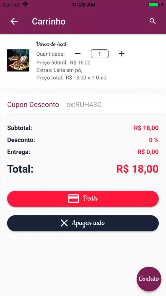 Zrzuty ekranu Açai Premium