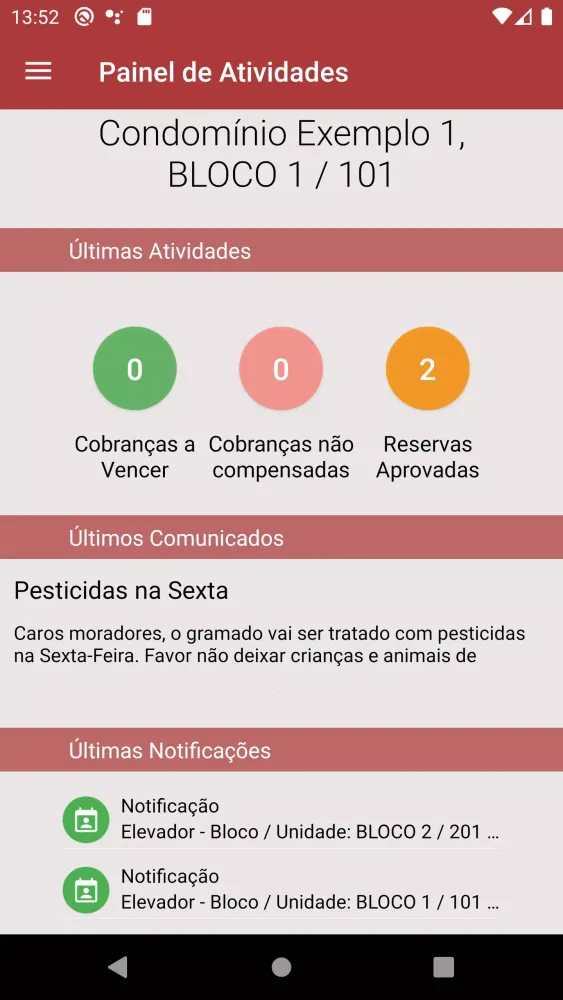 Áster Condomínios Screenshots