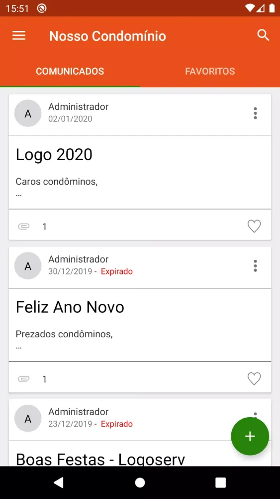 Capturas de pantalla de LOGO GESTÃO CONDOMINIAL
