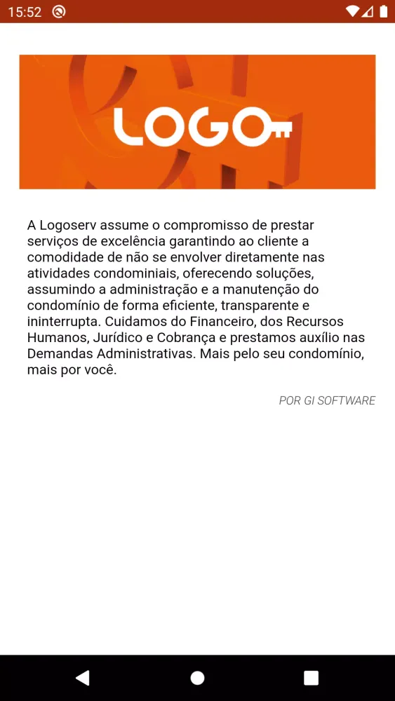 Capturas de pantalla de LOGO GESTÃO CONDOMINIAL