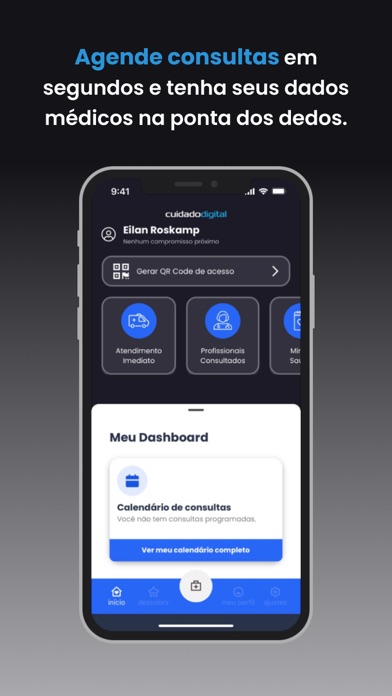 Ảnh chụp màn hình của Conectadoc Cuidado Digital