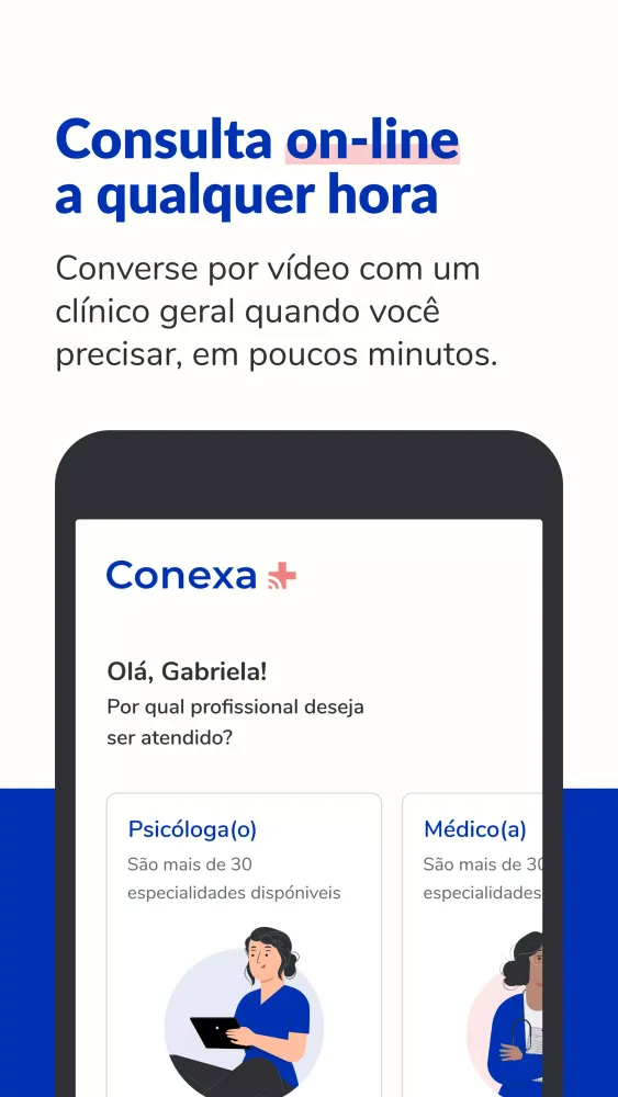 Capturas de pantalla de Conexa Saúde