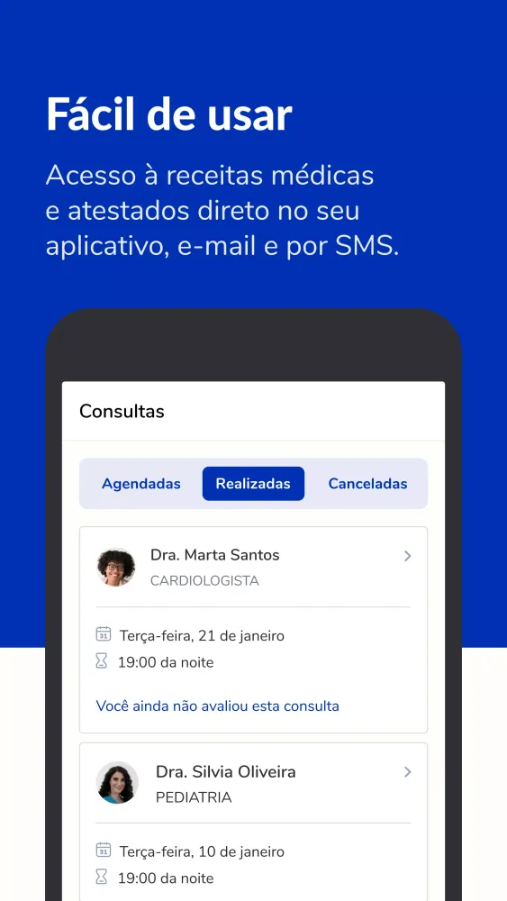 Capturas de pantalla de Conexa Saúde