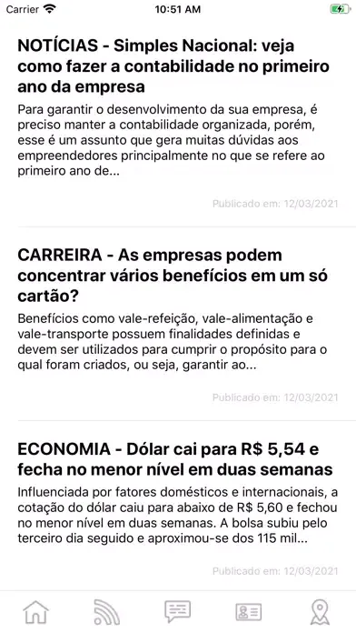 Capturas de pantalla de Contabilidade Frauzola